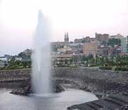города Квебека:Saguenay,фонтан в Saguenay